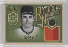 2012 Playoff Prime Cuts Retired Jersey Numbers 8/25 Nolan Ryan #26 HOF e8a