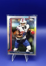 2025 Topps Chrome NFL - Keon Coleman  #30 Refractor New Officially Licensed
