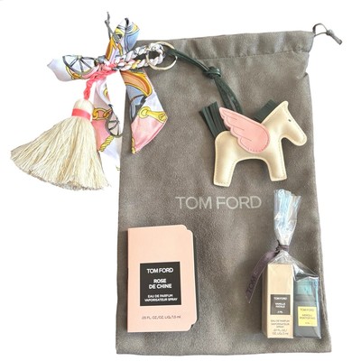 Tom Ford Neroli Portofino, Vanille Fatale & Rose de Chine Set w/ Pouch