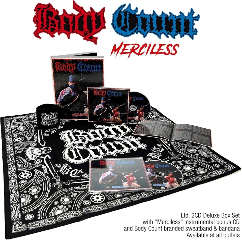 Body Count Merciless (CD) Deluxe  Box Set (Limited Edition) (UK IMPORT) - Image 2 of 2