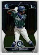 2023 Bowman Martin Gonzalez #BCP-28 Seattle Mariners 1ST BOWMAN CHROME
