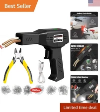 Ergonomic Cordless Plastic Repair Welder Kit - Fast Heating & Versatile Staples