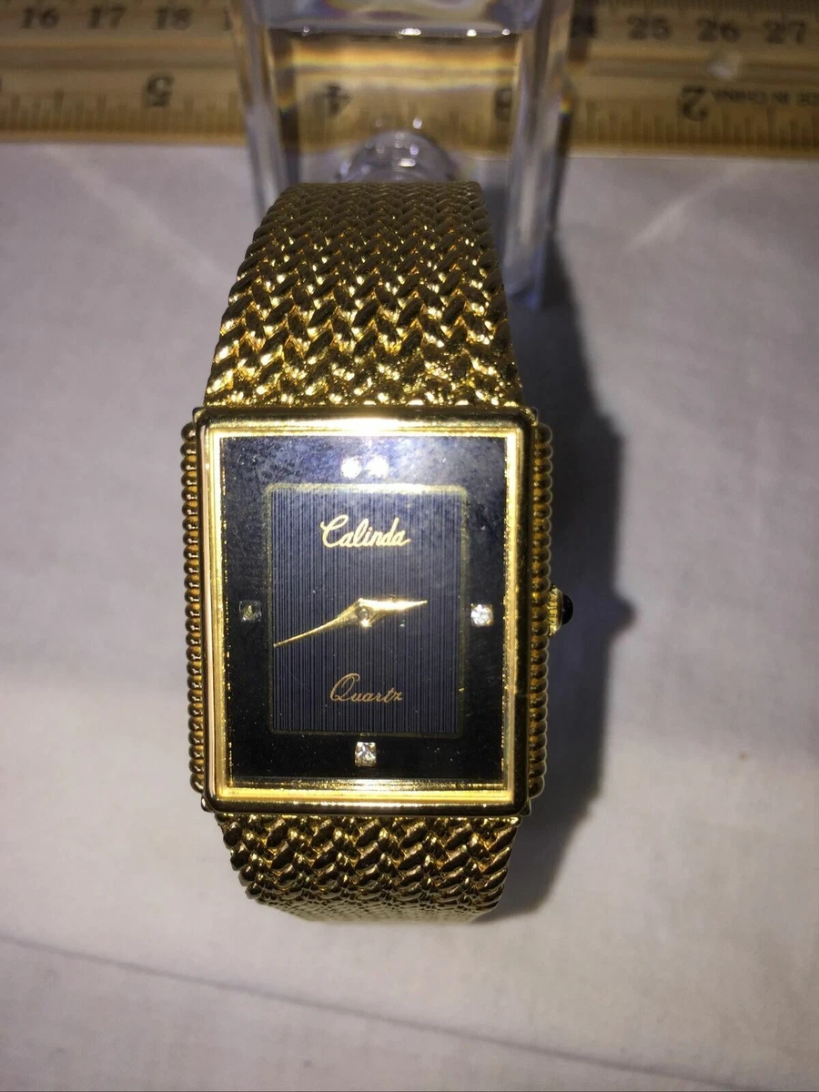 Vintage quartz watch calinda a615 as found eBay