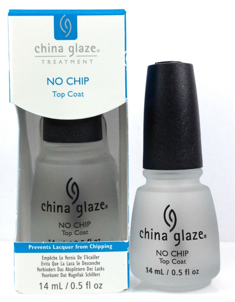 China Glaze Treatment NO CHIP Top Coat Prevent Lacquer From