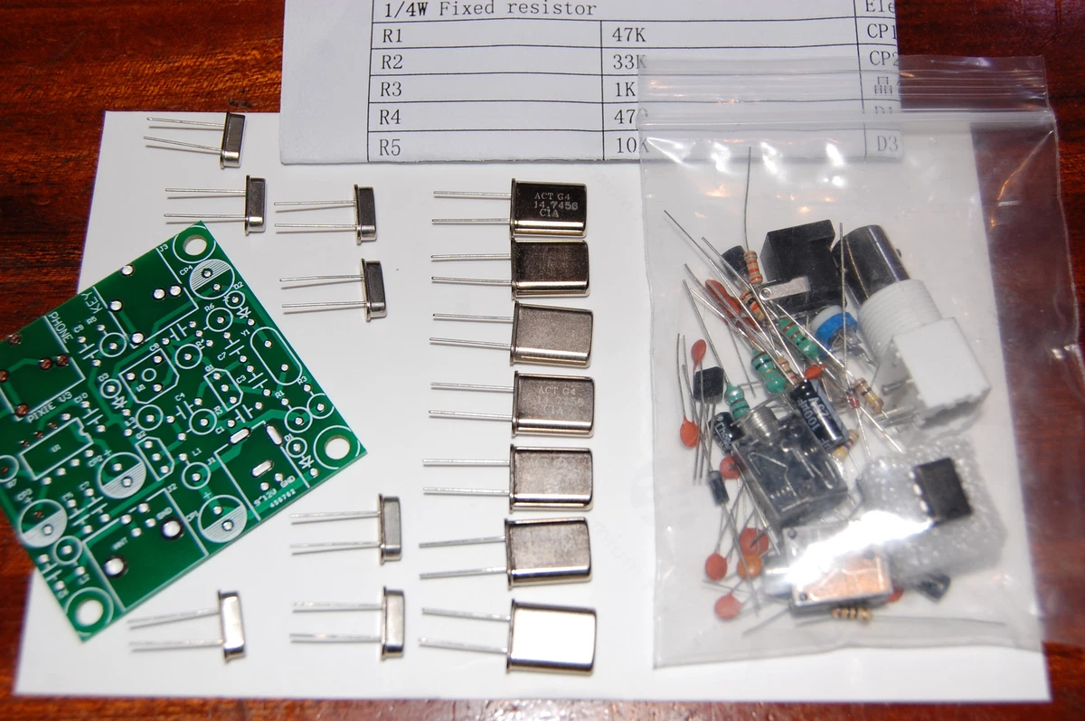 Quart Us Quartz Crystal Oscillators Amateur HAM Radio CW / QRP HC49/U WSPR Frequencies Haute Frequence - Foto 12