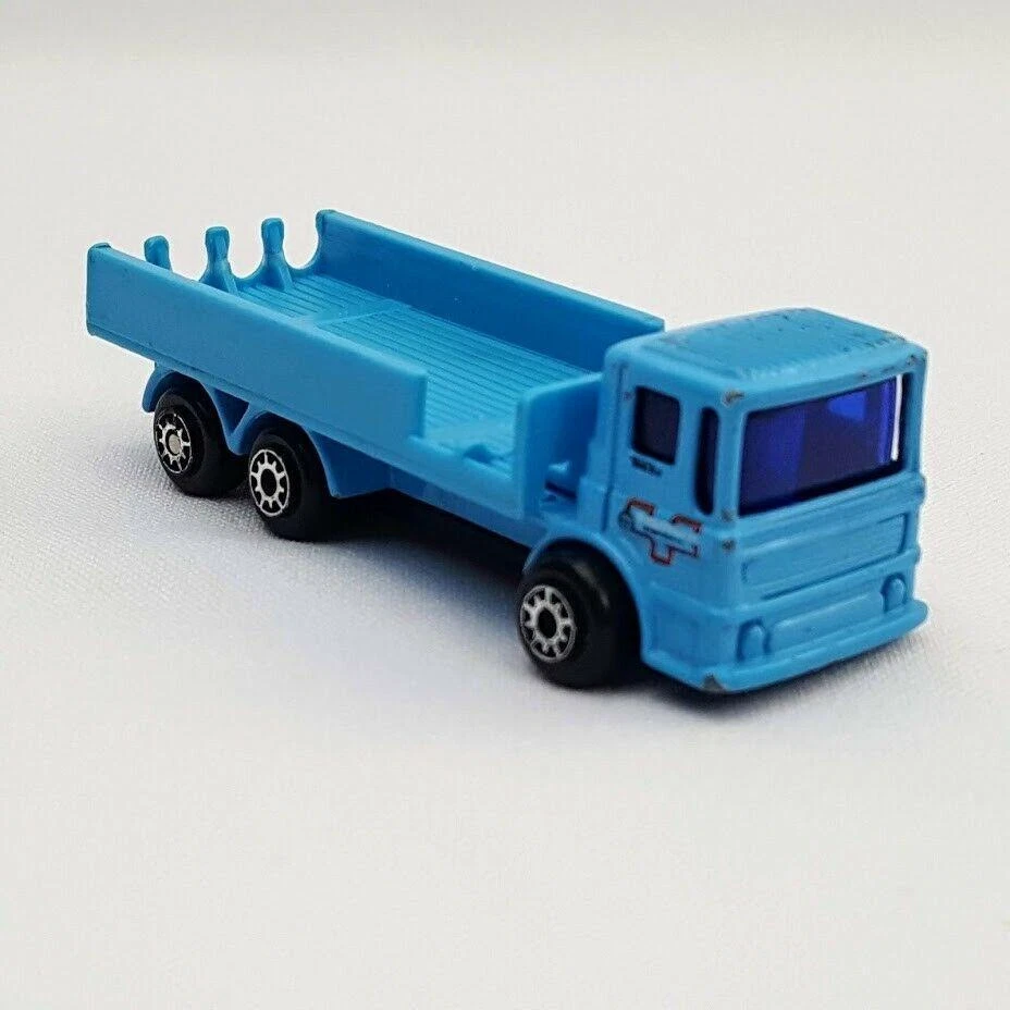 Vintage 1999 Hasbro Tonka Blue Pipe Truck 1:64 Maisto Stepman - Image 2 of 4