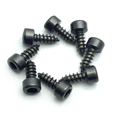 US Stock 50pcs M3 10mm Alloy Steel Allen Hex Socket Head Cap Self-Tapping Screws