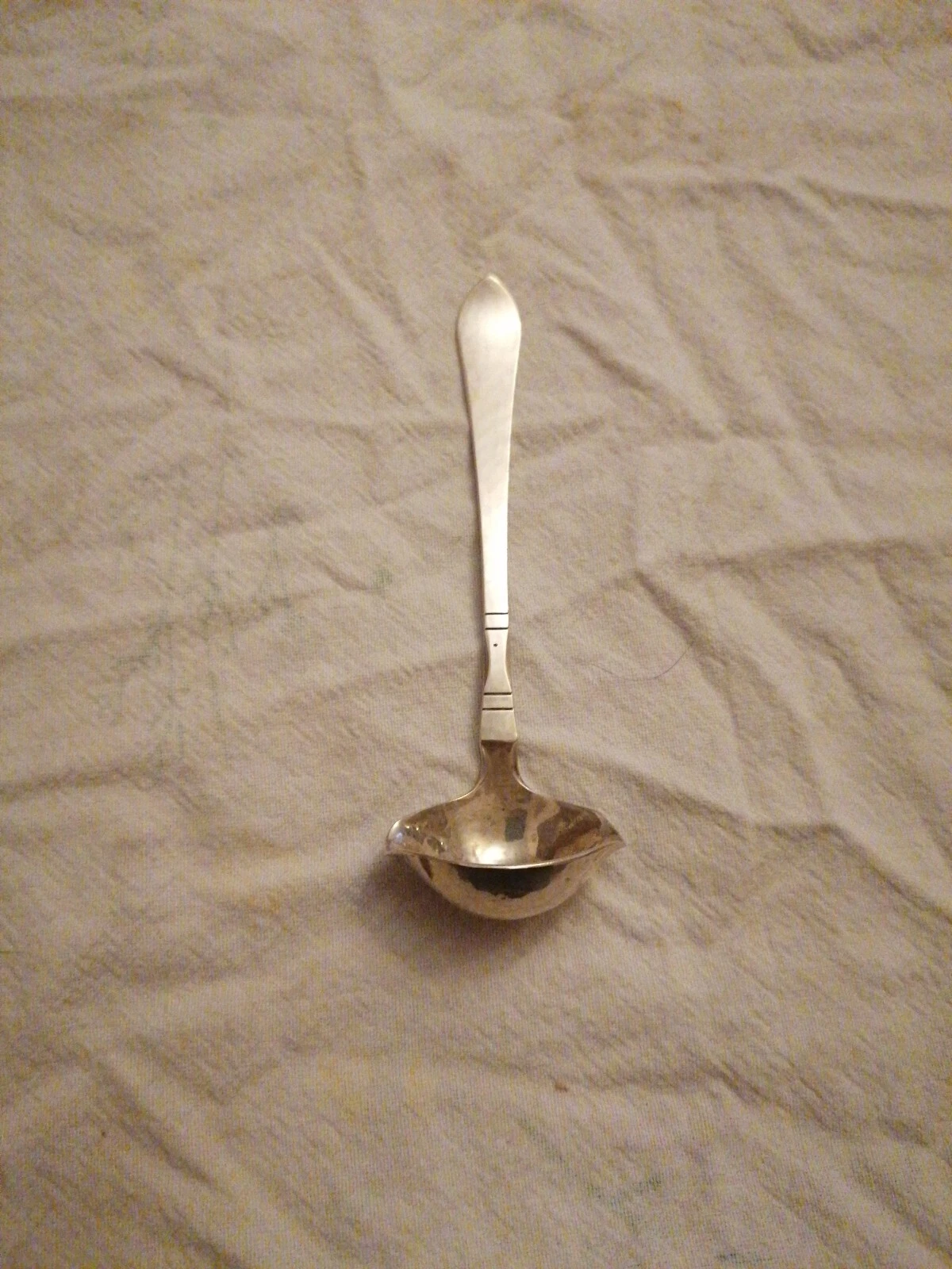 Vintage Georg Jensen Silver Sauce Ladle