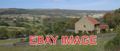 FOTO FLUSS ESK-TAL EIN BLICK ÜBER DAS ESK-TAL VON DER NÄHE VON CRAGG FARM AUF DER