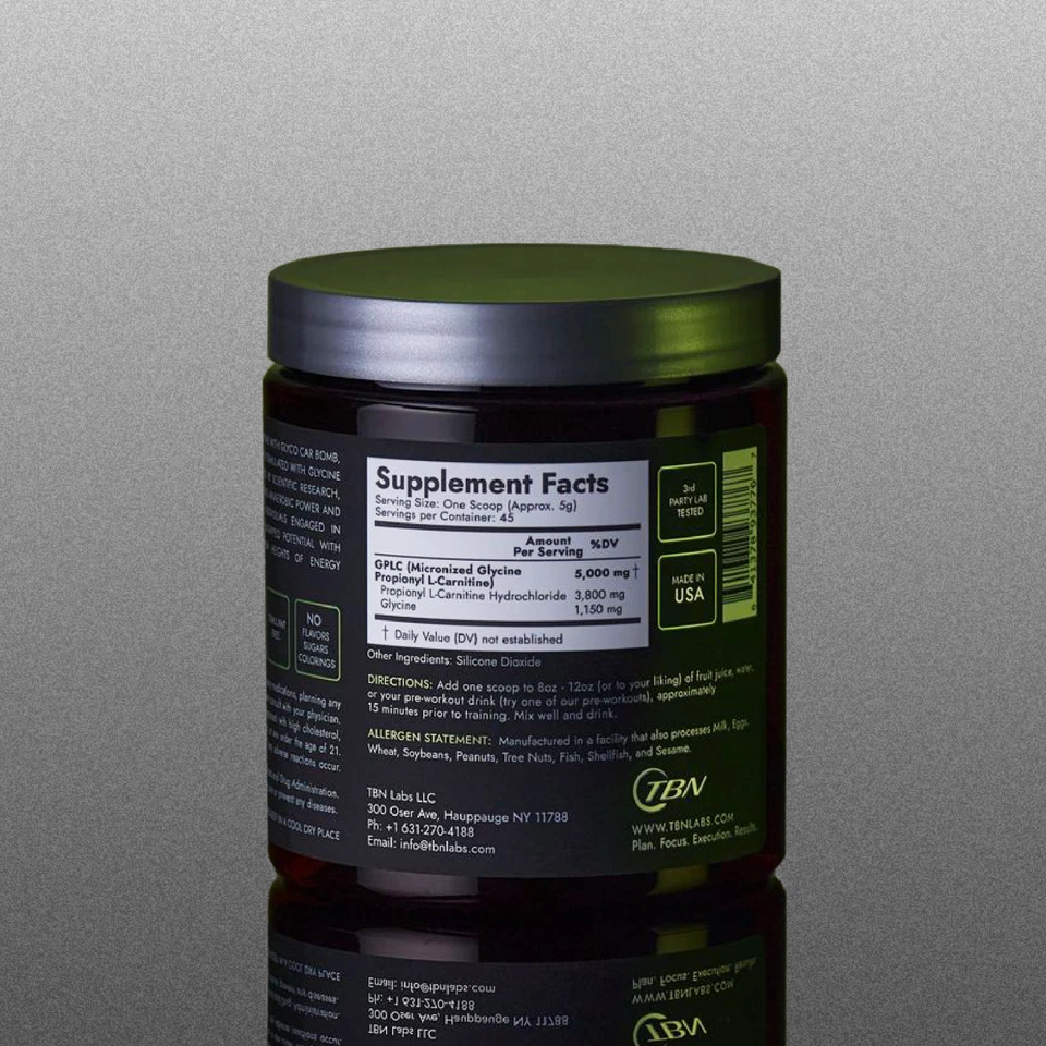 GPLC - Glycine Propionyl L Carnitine, Glycine, L Carnitine - Image 3 of 4