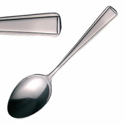 6x QUALITY STAINLESS STEEL CUTLERY TEA COFFEE SPOON MIRROR POLISHED STRONG 600 