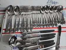 Lot Of 35 Gorham Memento Design Studios 18/8 Pierced Glossy Japan