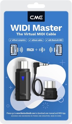 CME WIDI Master Wireless MIDI Adapter Bluetooth MIDI WIDI Master Bluetooth USB