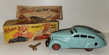 Vintage Schuco Magico-Auto 2008 Blue with Box and Key RARE 