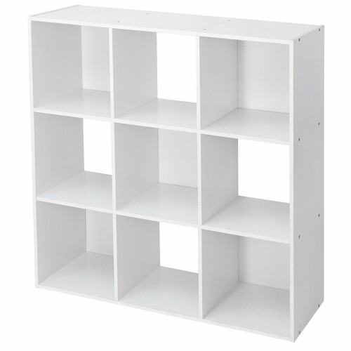 6/9/12 Cubo Almacenamiento Organizador Gabinete Madera Estante Armario Uso Doméstico Multicolor - Imagen 14 de 41