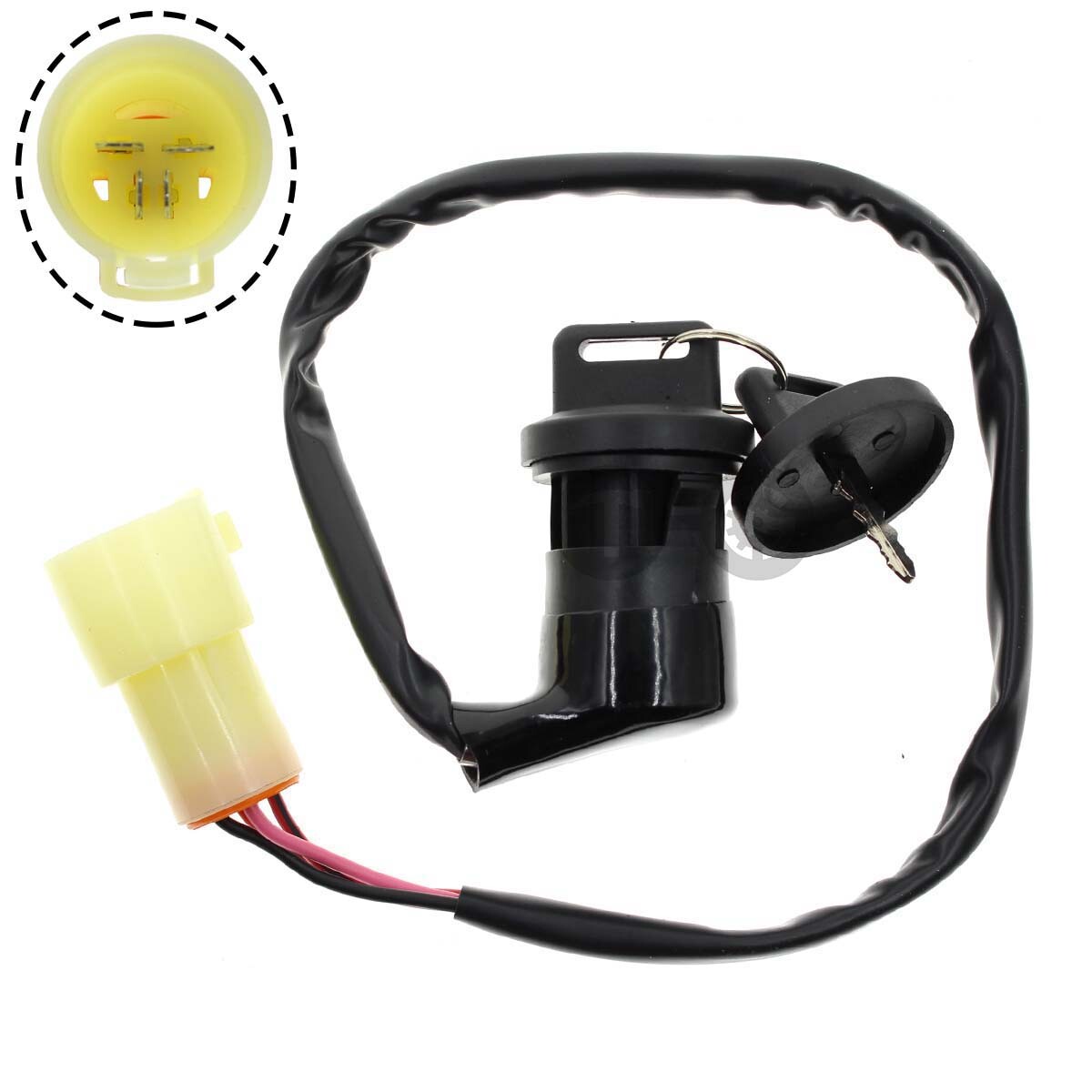 Lock Fit Honda Ignition Key Switch 1995-2003 TRX400 FW Foreman  35100-HM7-003 - Foto 2