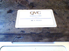 VINTAGE QVC TV SHOPPING CHANNEL MEMBERS PROMO CARD 1993 