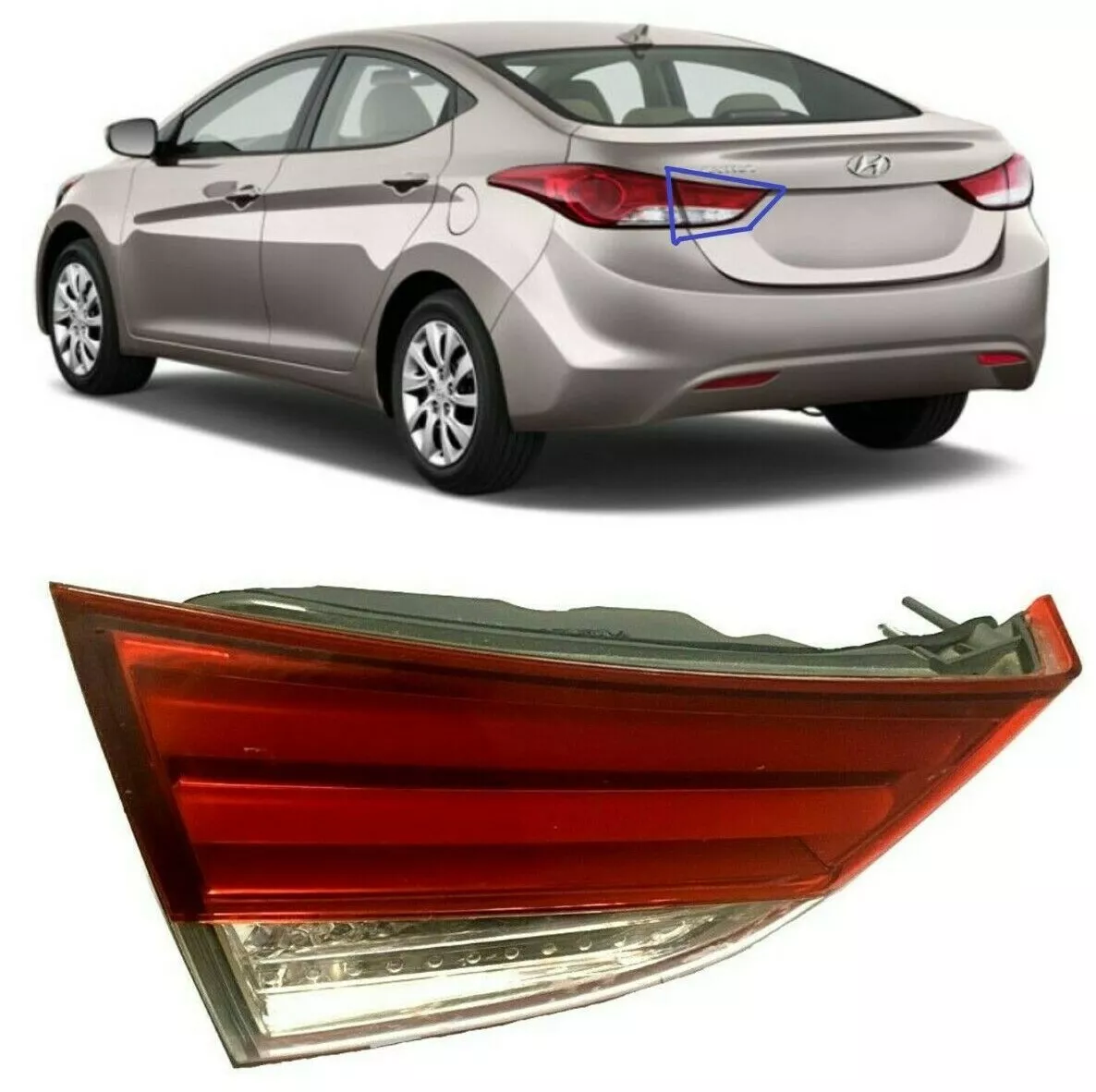 2013 hyundai elantra tail cheap lights