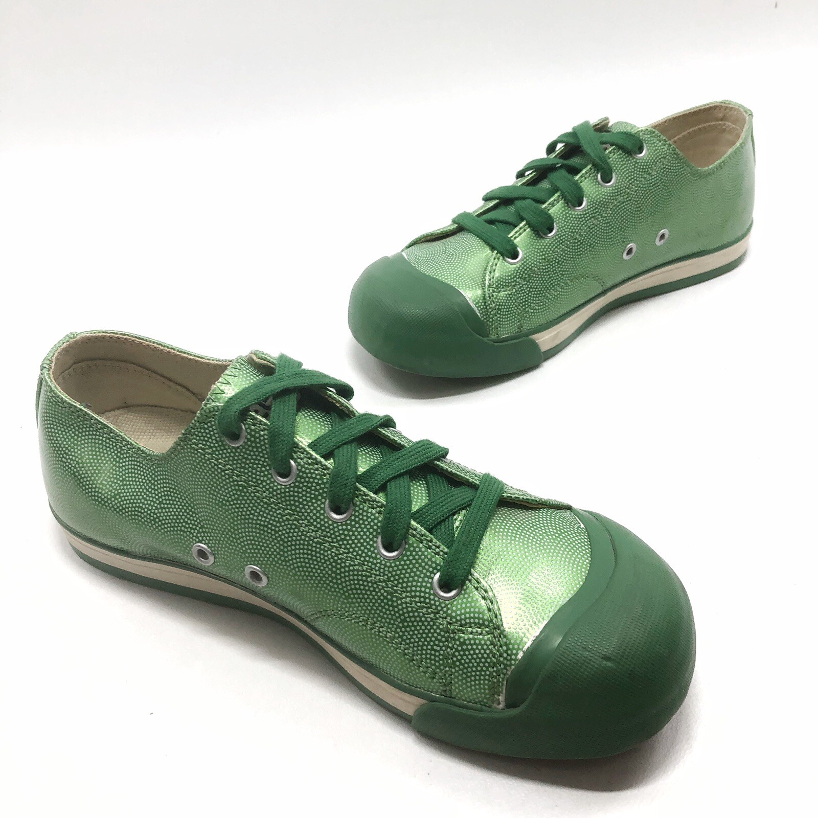 Scarpa sneakers Keen Big Kids 5 38 verde a pois metallizzato lucido 9650
