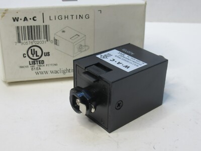 (NEW) WAC LIGHTING 61EA J-Track Suspension Loop For Hanging Fixture