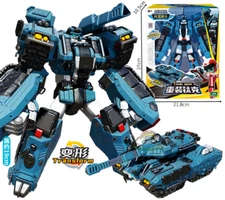 Tobot V Galaxy Detectives TANK MAN Transforming Tank Vehicle Robot Figure Toy
