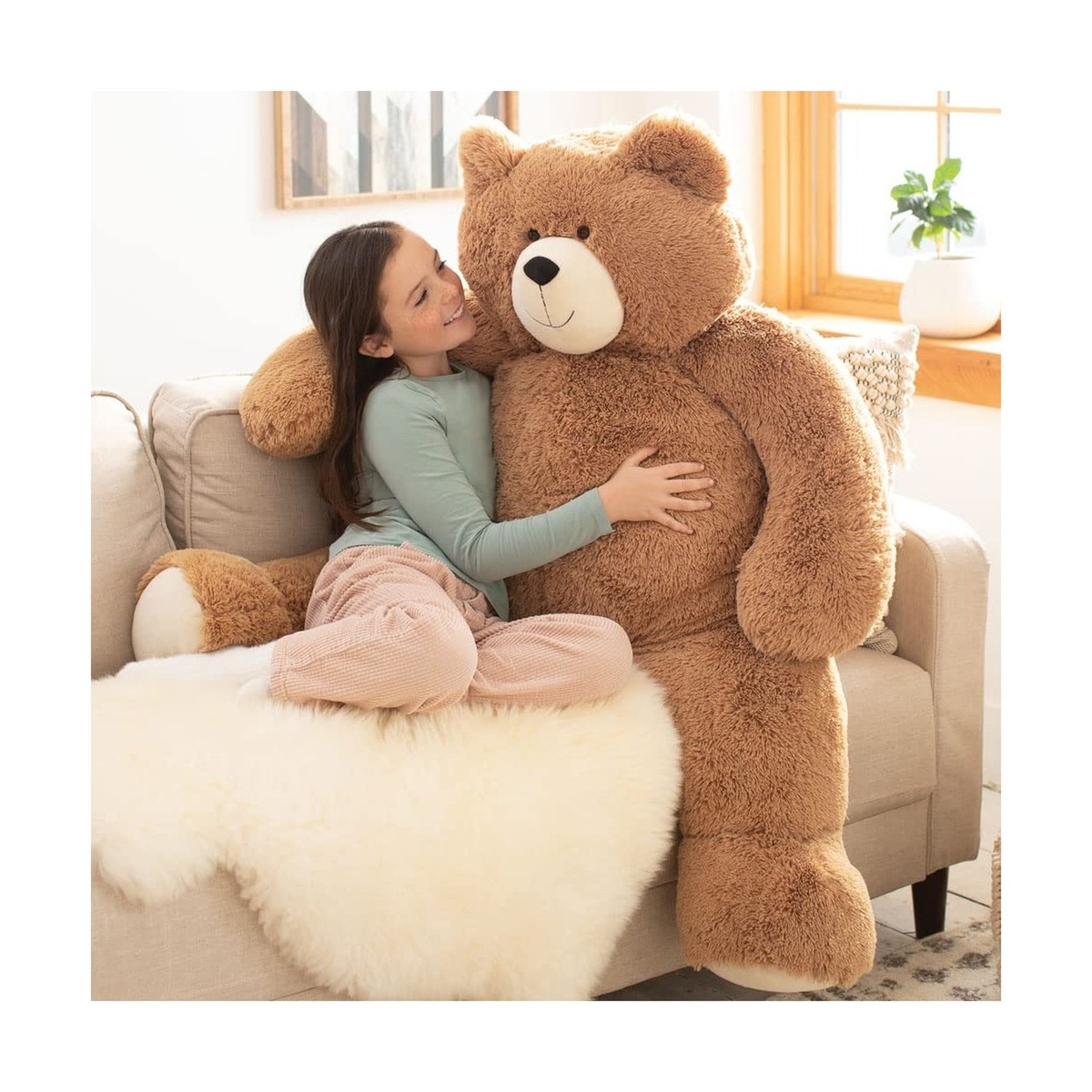 Vermont Teddy Bear Giant Teddy Bear - Big Teddy Bear, 4 Foot, 48