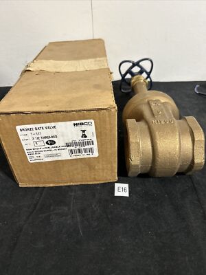 Nibco 2 1/2  T-111  Fast Shipping!+ Warranty