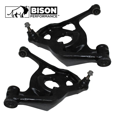 Bison Performance 2pcs Front Lower Control Arms For Express Savana 1500 2500 RWD