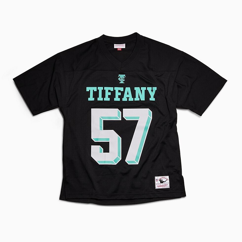 NIB Tiffany & Co X Mitchell & Ness Football Jersey Size L NIB Tiffany & Co X Mitchell & Ness Football Jersey Size L