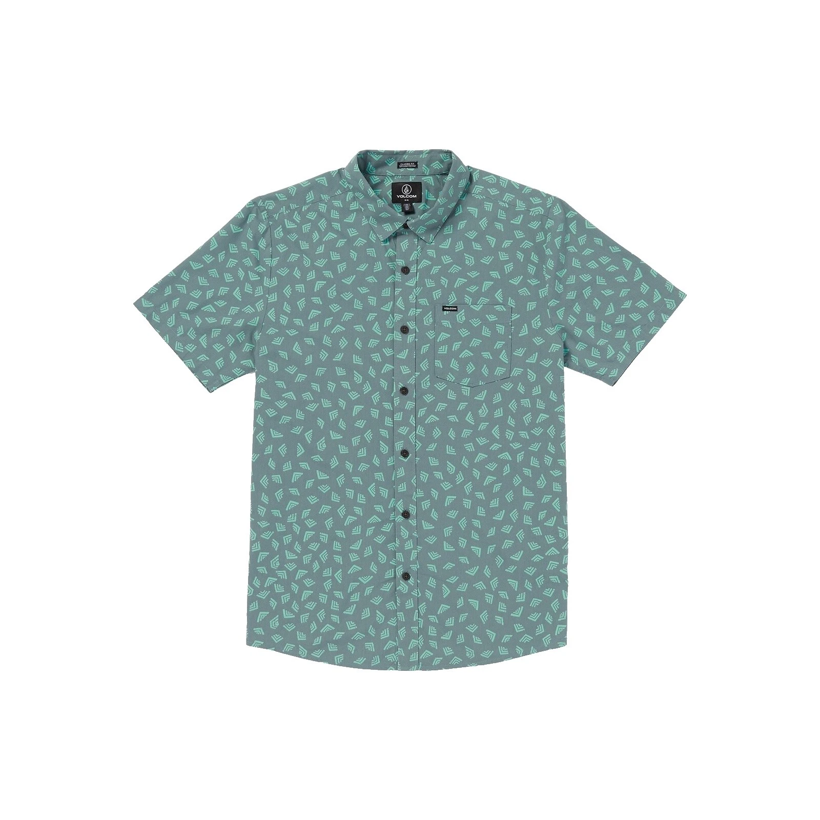 Женские хлопковые повседневные рубашки Volcom на пуговицах для мужчин
