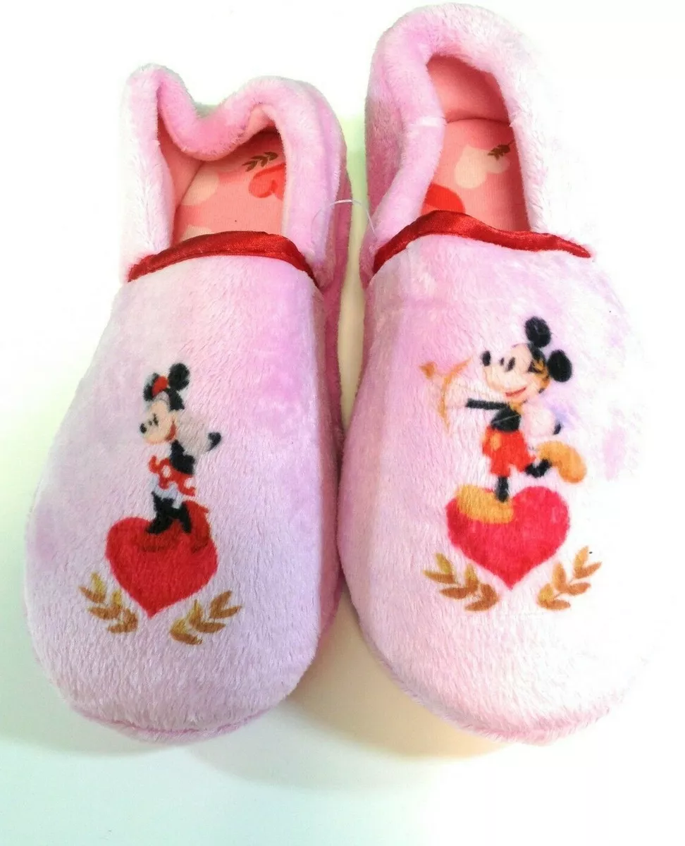 Youth Girls Kids Mickey Minnie Mouse Disney Store Pink Heart