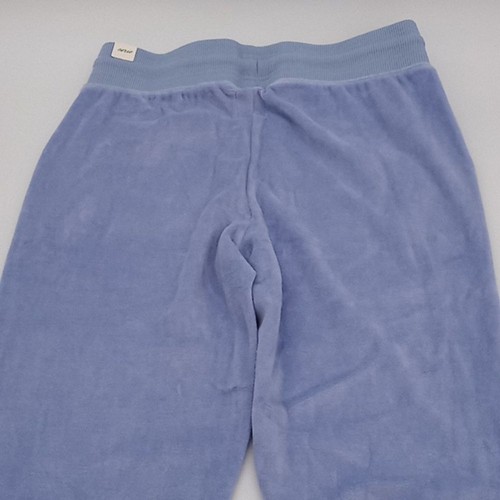 Aerie Hose Damen mittel ECHT besessen Velour hoch tailliert Flare Monaco blau M - Bild 4 von 8