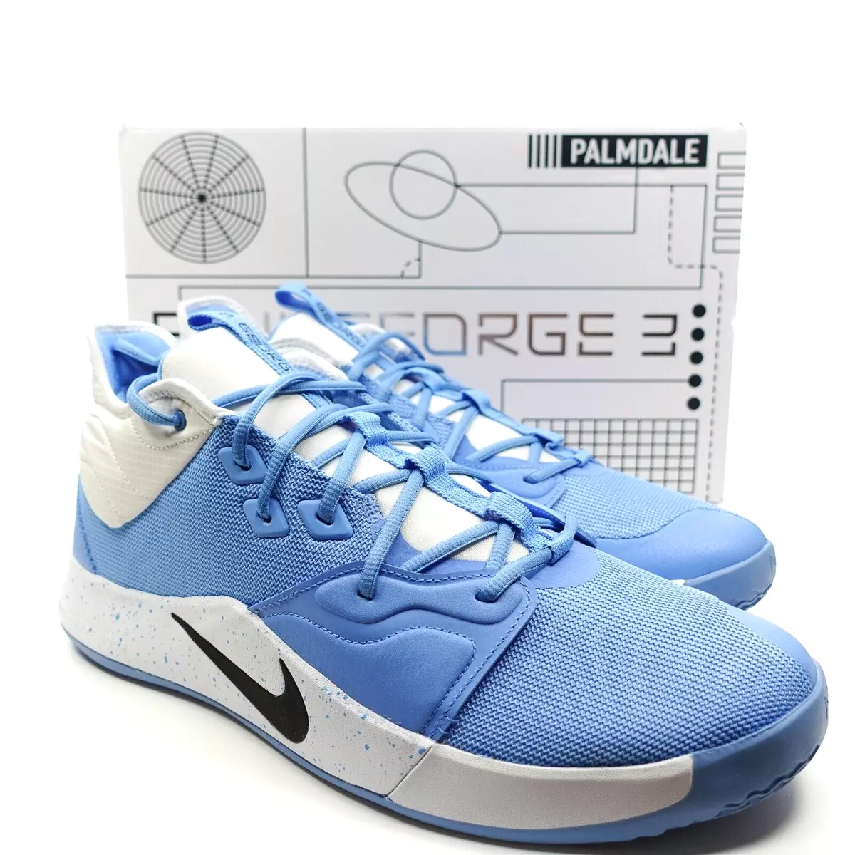 Nike PG 3 TB University Blue Basketball Shoes Men&#039;s Size 13.5 CN9513-403 | eBay