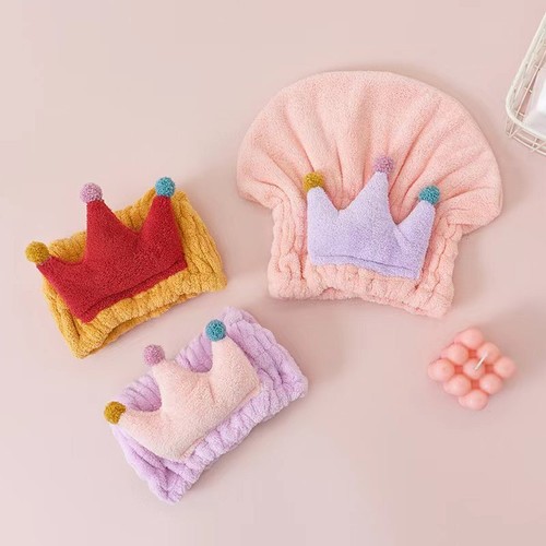 Quick Dry Microfibre Hair Drying Turban Bath Towel Head Wrap Hat Spa Cap Absorb - Picture 85 of 111