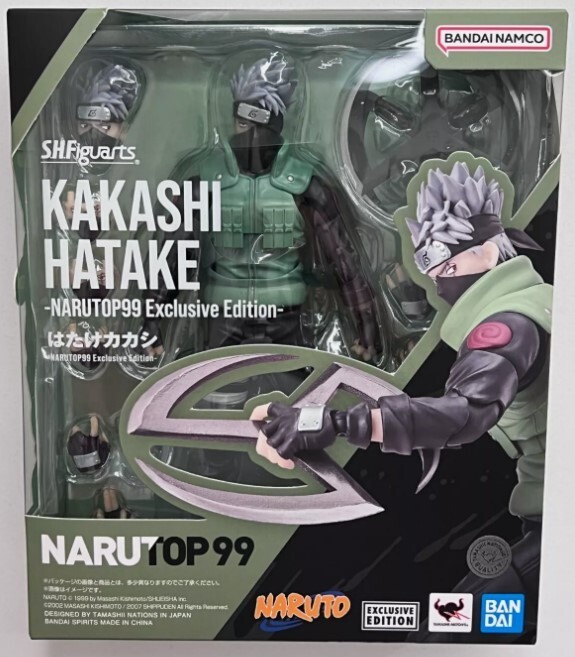 SDCC 2024 Bandai Naruto Shippuden S.H.Figuarts Kakashi Hatake