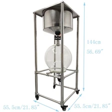 Distillation Apparatus 50L Vacuum Funnel Kit Large Capacity Negative Pressure Fi