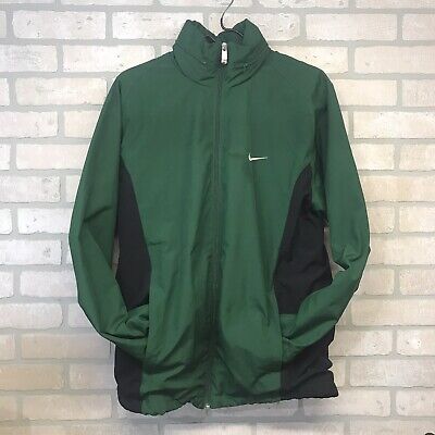 NWT Men's NIKE Vintage HOODED Jacket Track Green & Black NWT Men's NIKE Vintage HOODED Jacket Track Green & Black