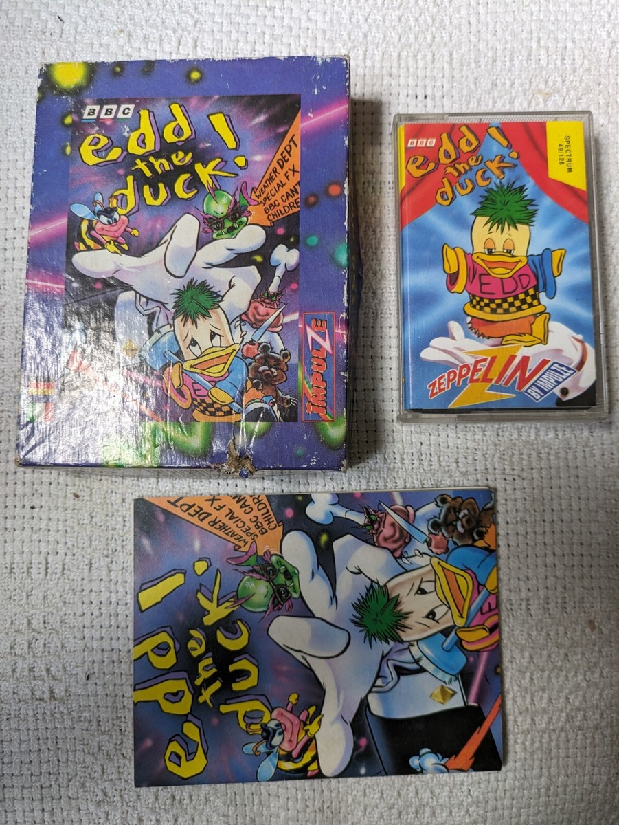 BBC Edd The Duck! ZX Spectrum Video Game | eBay UK