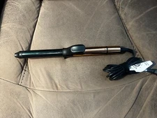 Ella Bella Ceramic Hair Curling Iron 1” Rose Gold/Black Model KR-D06B