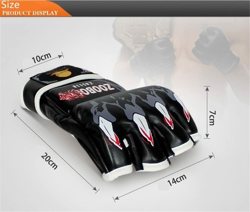 Boxing Gloves Sparring Fight Glove Mitts MMA Muay Thai Training & Fight - Picture 6 of 27
