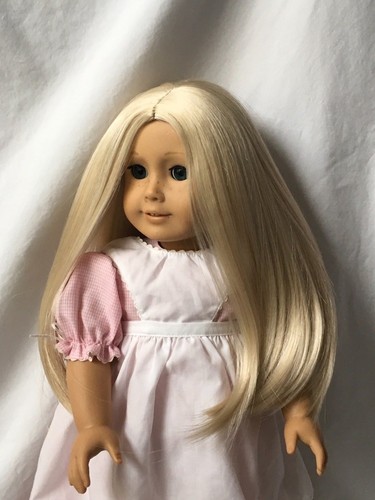 Doll wig size 10-11, 10" long Blonde (108) - Picture 5 of 5