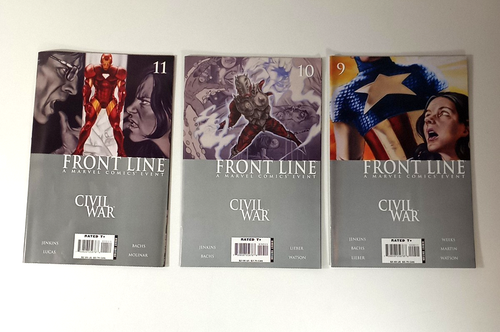 Lote de 50 cómics de la Guerra Civil 2007 2006 Marvel Comics varios conjuntos y variantes - Imagen 6 de 16