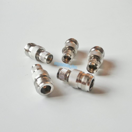 1Pcs N female jack to mini-UHF miniUHF male RF adapter connector Antenna Radio - 第 1/8 張圖片