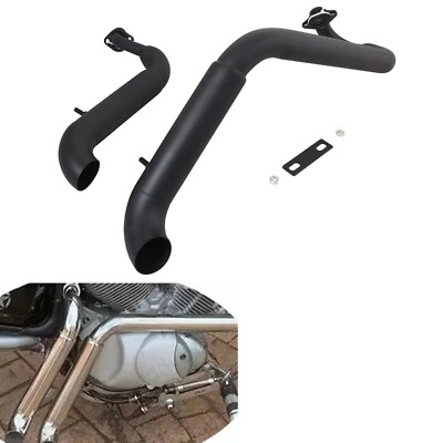For Yamaha V Star 250 125 XV Virago 1995-2023 Exhaust System 2 Muffler Pipe Iron