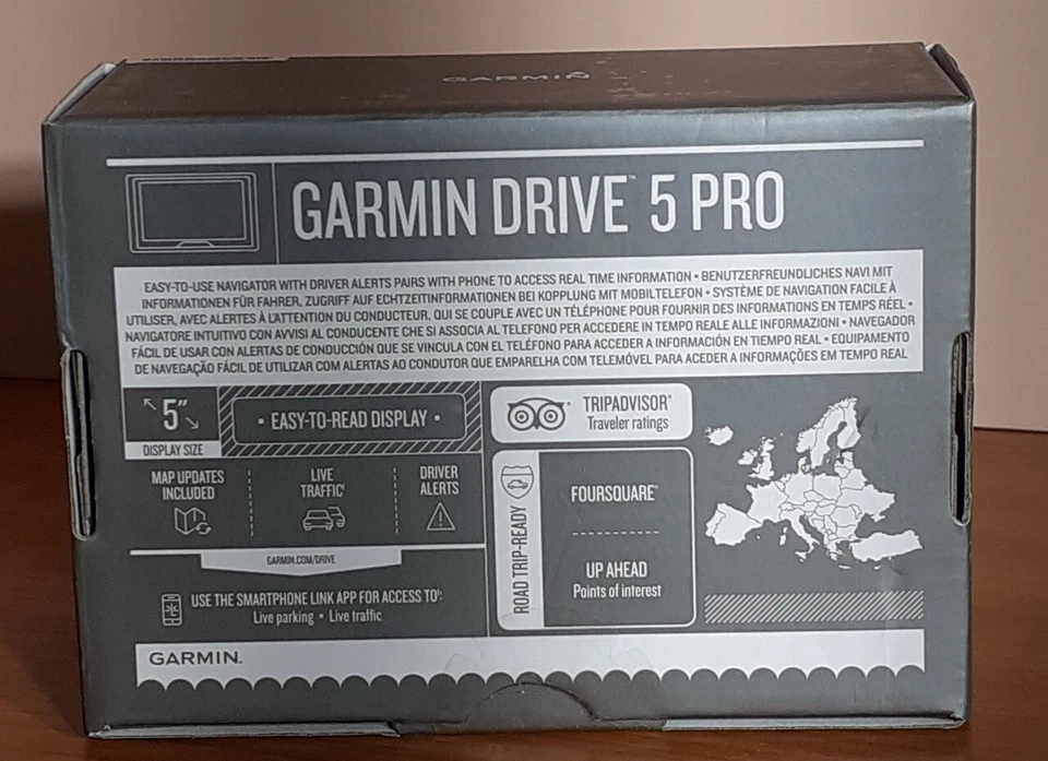 Garmin Drive 5 Pro Navi - LiveTraffic|Verkehr|Parken|+ Karten Updates - NEU OVP - Bild 3 von 4