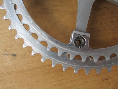 Pédalier Triple TEVANO Vintage 170 Mm – 52/42/32 Dents – Pour Vélo Course Ou Randonneuse Années 70