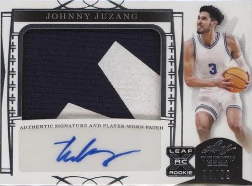 2022-23 Leaf Trinity - Johnny Juzang #PA-JJ1