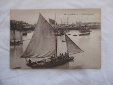 CPA DOS VERT MANCHE 50 GRANVILLE RETOUR DE PÊCHE