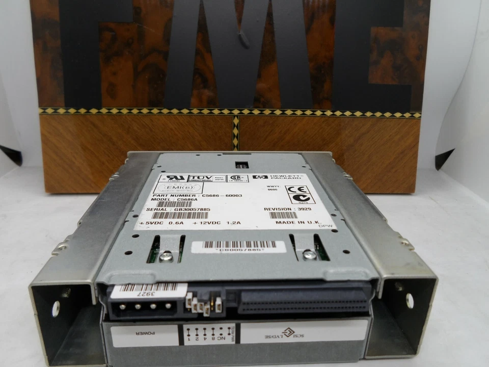 HP SureStore DAT40 DDS4 20/40Gb Internal Tape Drive C5686A C5686-60003 - Image 2 of 3