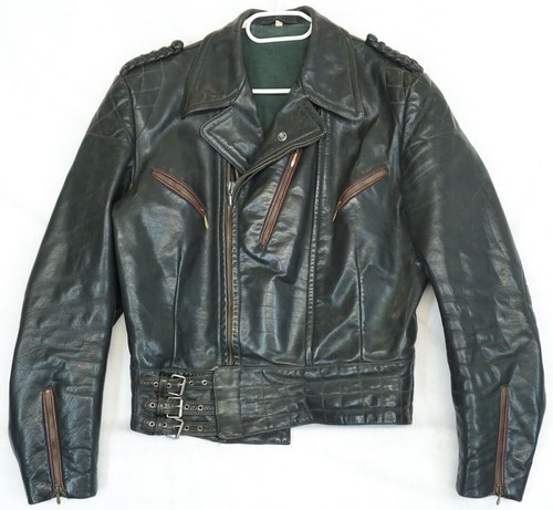 Vintage leather german motorcycle - Gem Vintage leather german motorcycle - Gem